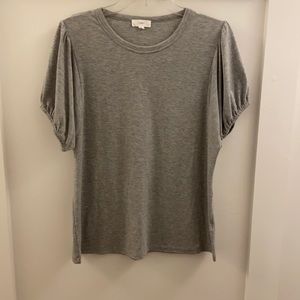 Babydoll Sleeve Grey Tee